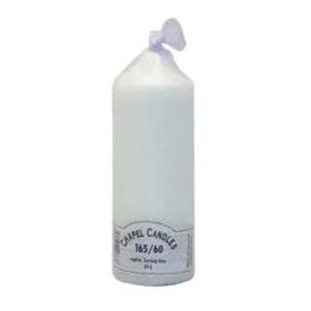 Chapel Candles Ivory Pillar Candle 16.5cm x 6cm £4.94